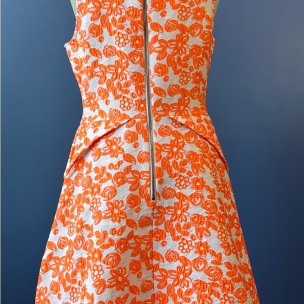 Betsey Johnson Orange Sleeveless Sundress Mini - Picture 5 of 12